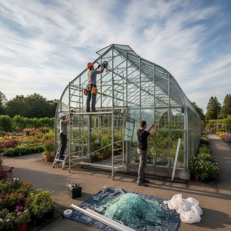 Local Greenhouse Service pros at work